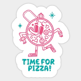 Time for Pizza Sticker